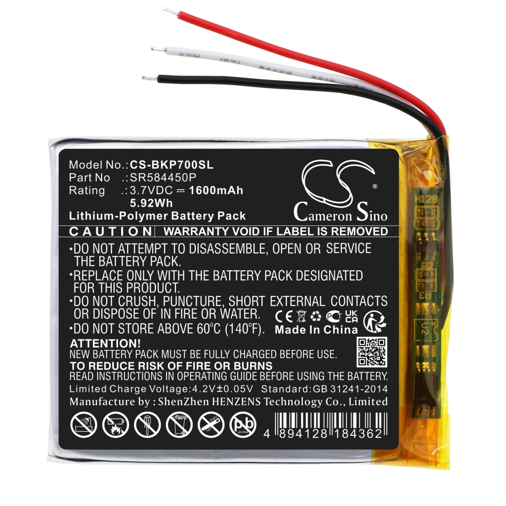 Kompatibilna zamenjava baterije za Becker SR584450P