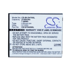 Kompatibilna zamenjava baterije za BLU C816704260L