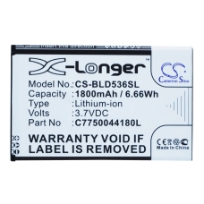 Kompatibilna zamenjava baterije za BLU C775004180L