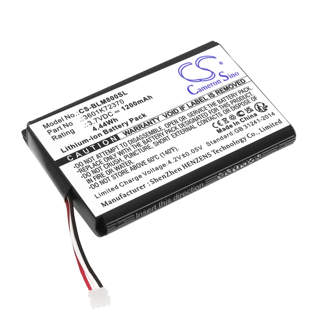 Kompatibilna zamenjava baterije za BOSCH 2 609 120 417,2 609 169 034,3601K72370