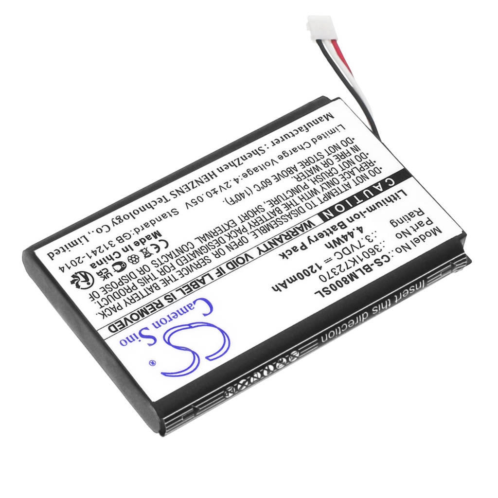 Kompatibilna zamenjava baterije za BOSCH 2 609 120 417,2 609 169 034,3601K72370