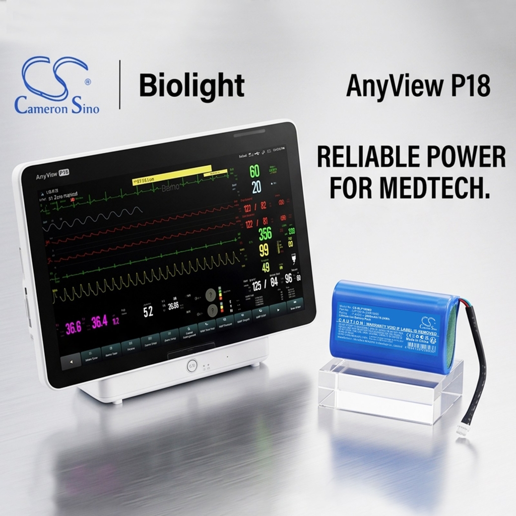 Battery compatible with Biolight