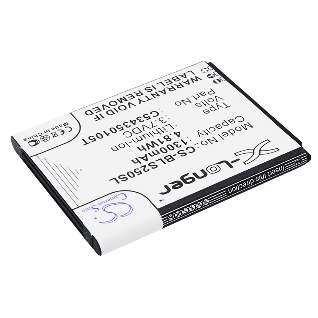 Cameron Sino CS-BLS250SL battery – reverse label side