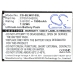 Cameron Sino CS-BLW010SL 1900mAh 3.8V front label view