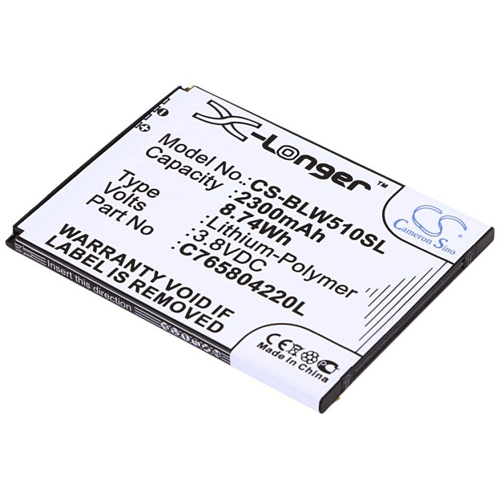 Kompatibilna zamenjava baterije za BLU C765804220L