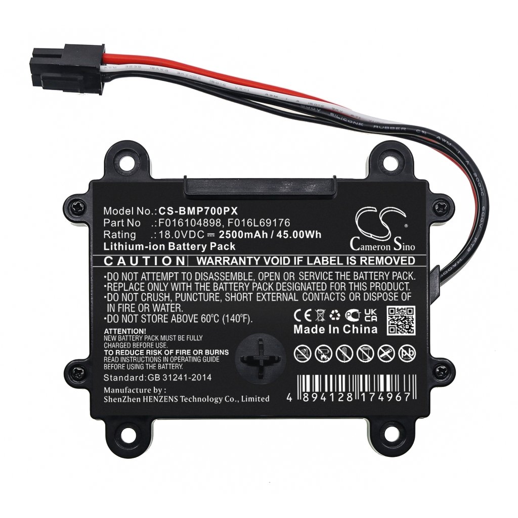 Kompatibilna zamenjava baterije za BOSCH F016104898,F016L69176