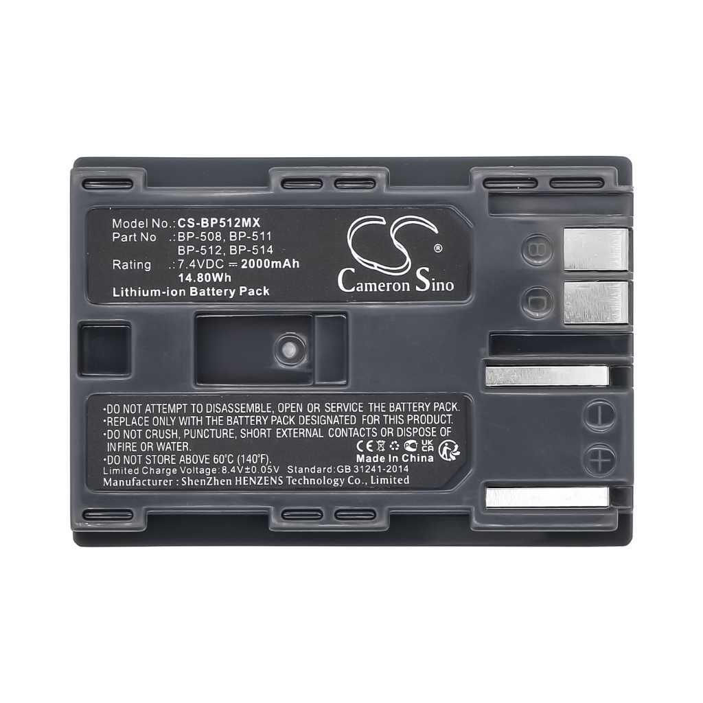 Camera Battery Canon ZR25