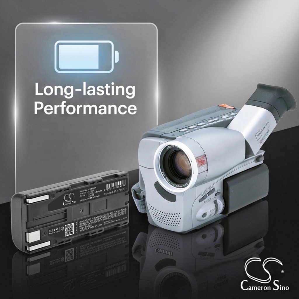 Battery compatible with Canon CS-BP608