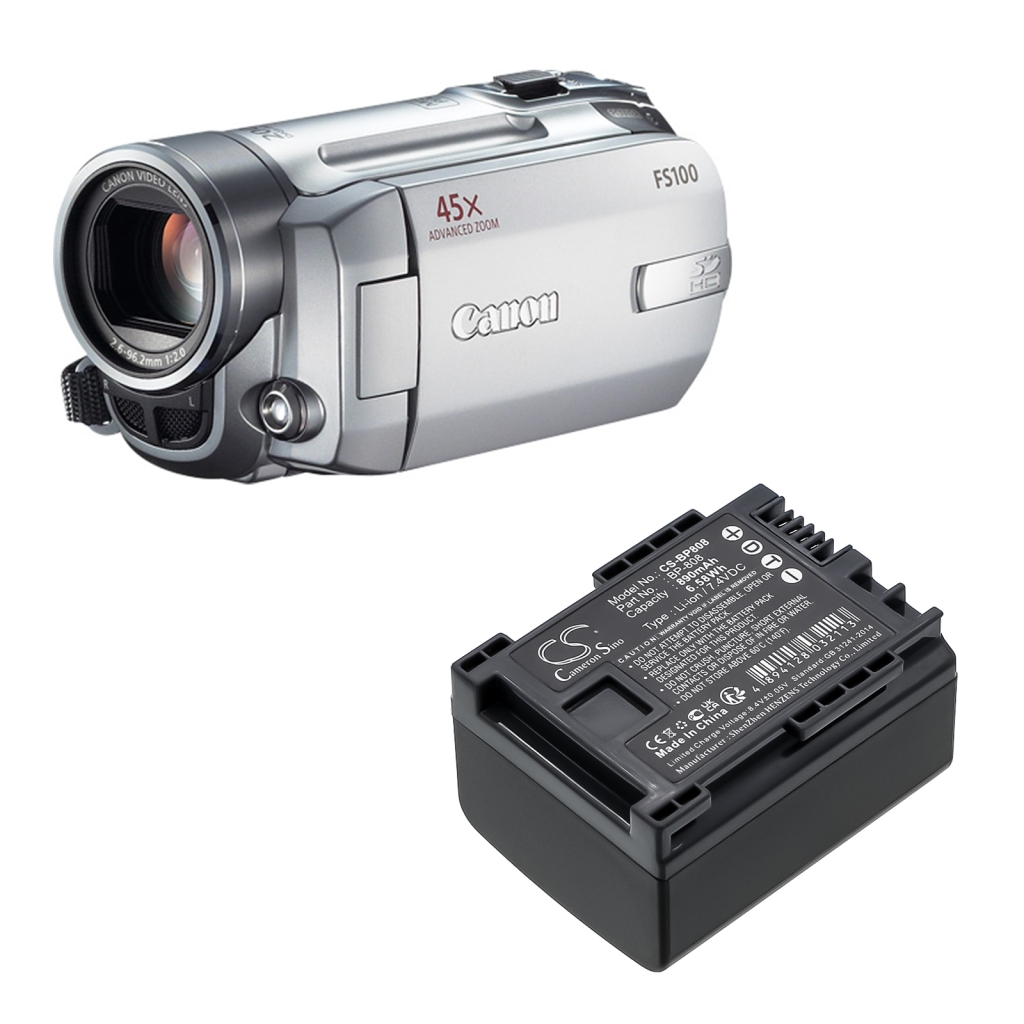 Camera Battery Canon VIXIA HF S200