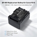 Battery compatible with Canon CS-BP809
