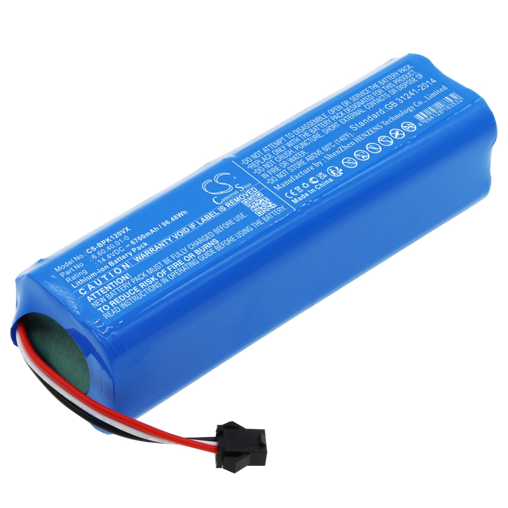 Baterija za sesalnik Blaupunkt BPK-VCBB1XTEIC (CS-BPK120VX)