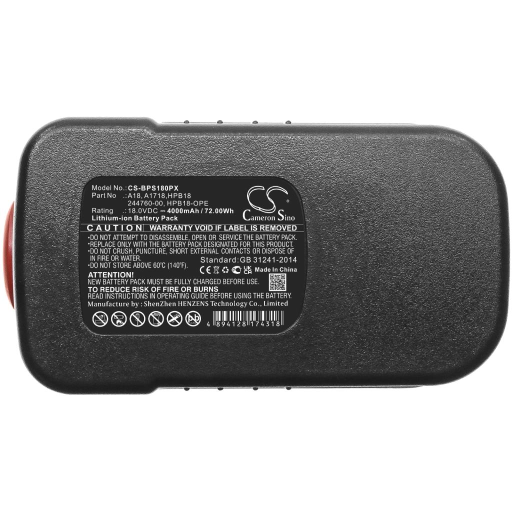 Battery industrial Firestorm FS18PSK