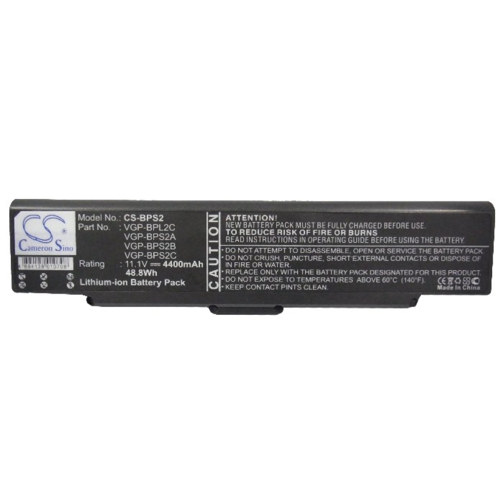 Notebook battery Sony VAIO VGN-SZ420QN