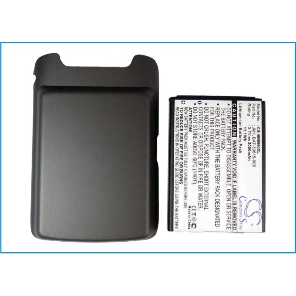 Cameron Sino CS-BR9860XL 3000mAh baterija + zadnji pokrov – sprednji pogled