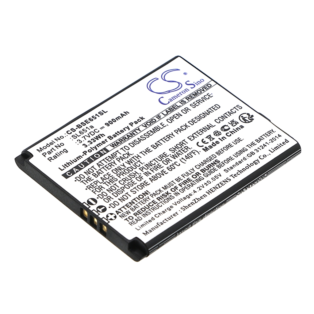 Baterije Nadomešča SL651a