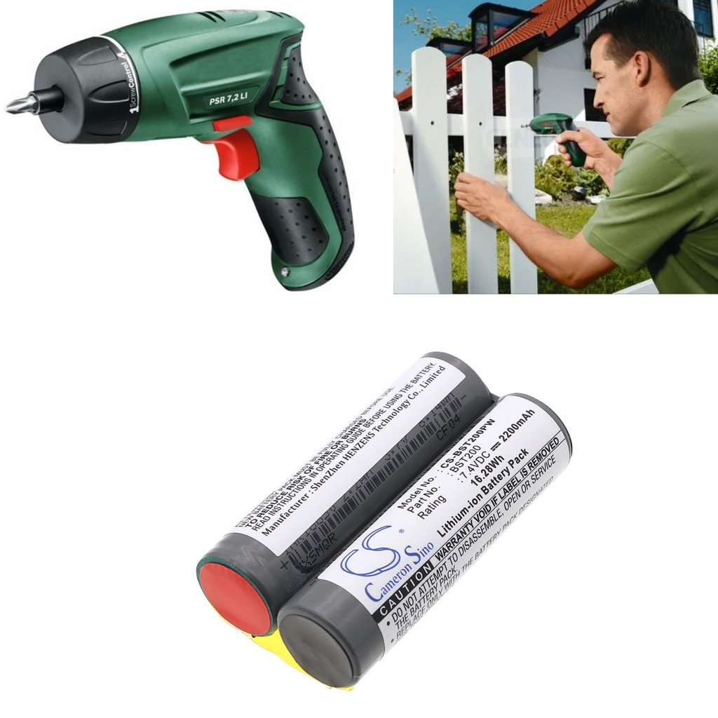 Kompatibilna zamenjava baterije za BOSCH BST200