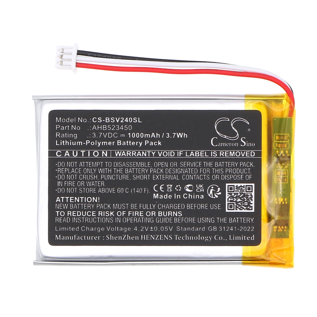 BabyPhone Battery Babysense CS-BSV240SL