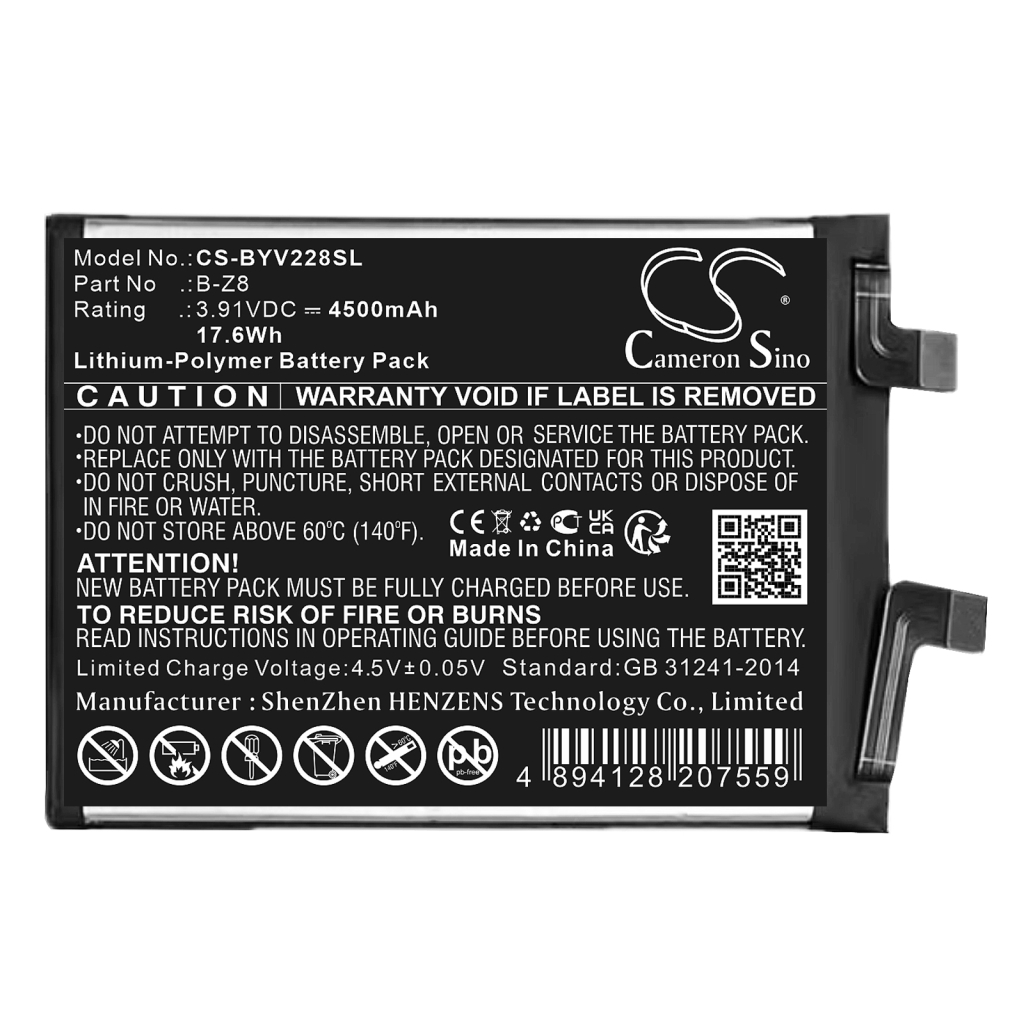 Baterija za mobilni telefon Vivo V2284A (CS-BYV228SL)