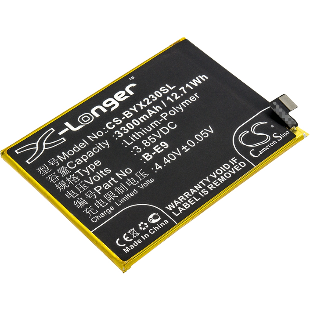 Baterija za mobilni telefon BBK V1809A (CS-BYX230SL)