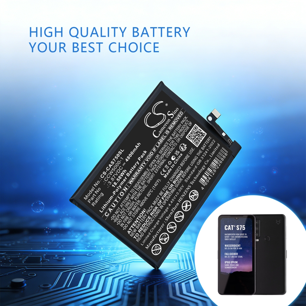 Baterija združljivo z CAT Caterpillar CS-CAS750SL