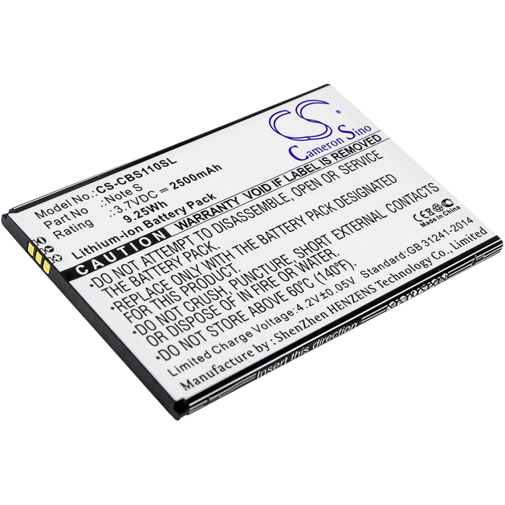 Compatible replacement for Cubot NOTE S
