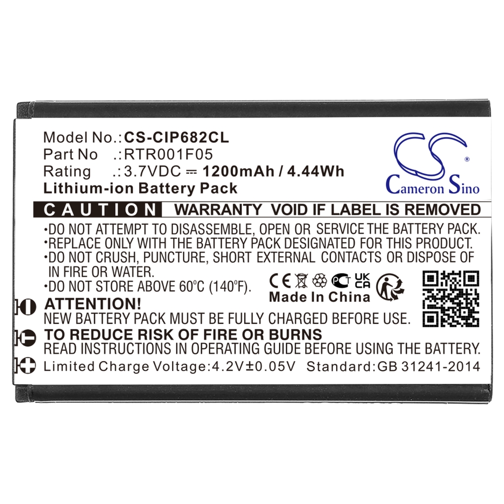 Baterija za brezžični telefon Cisco IP DECT 6800 (CS-CIP682CL)