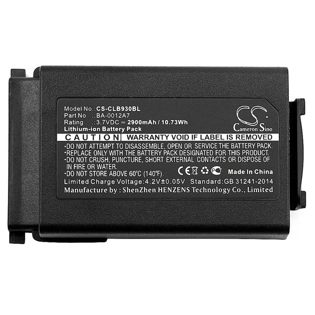 Baterija za čitalce, skenerje Cipherlab CS-CLB930BL
