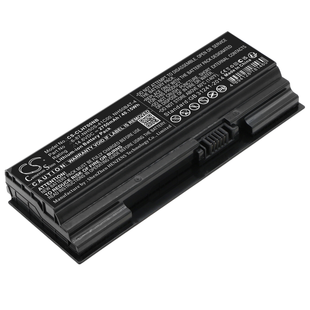Notebook battery Mifcom CS-CLH700NB