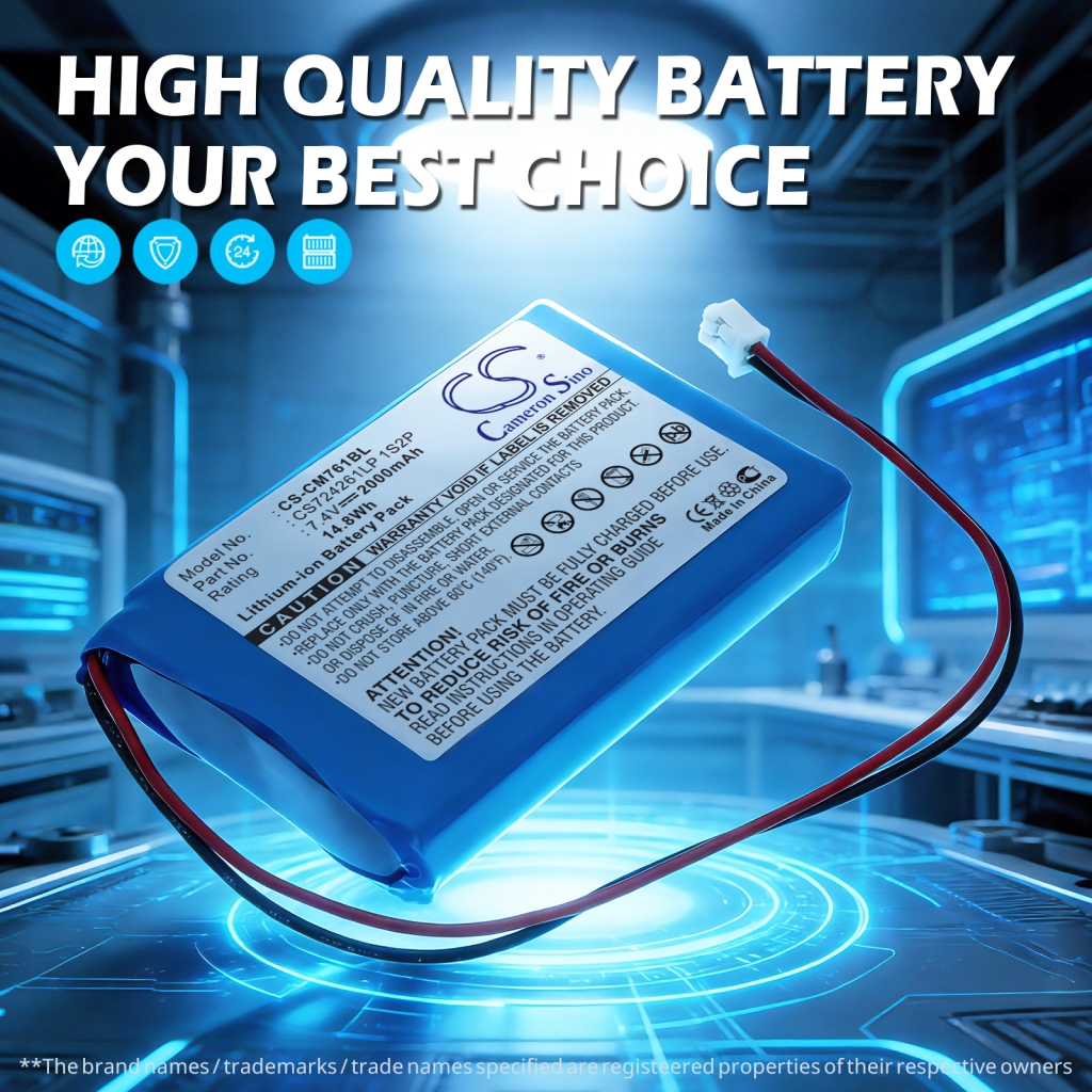Battery for OLYMPIA CM910