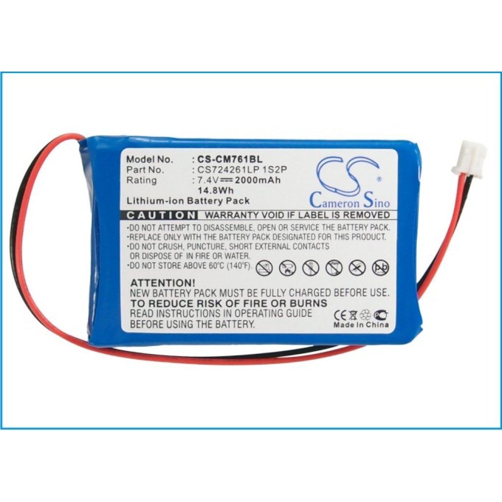 Kompatibilna zamenjava baterije za OLYMPIA AC 2100,CS724261LP 1S2P