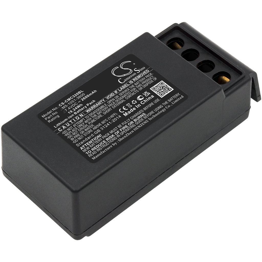 Kompatibilna zamenjava baterije za Cavotec M5-1051-3600