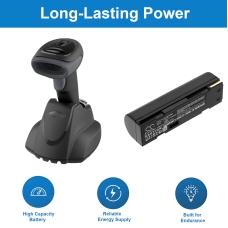 Kompatibilna zamenjava baterije za Cognex 124-10000R,124-1004R,BT2100,DMA-HHBATTERY-01,TEMP-NP100A