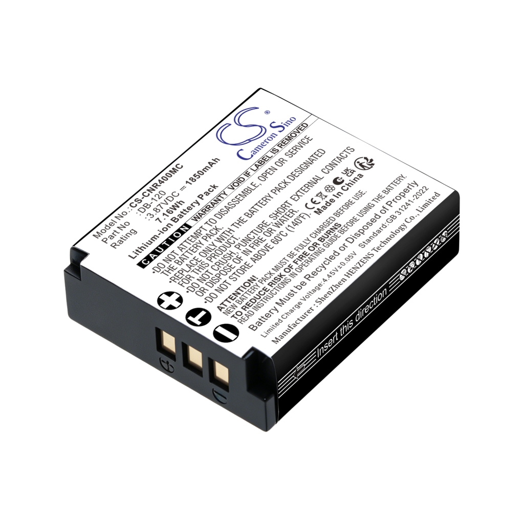 Battery compatible with Ricoh