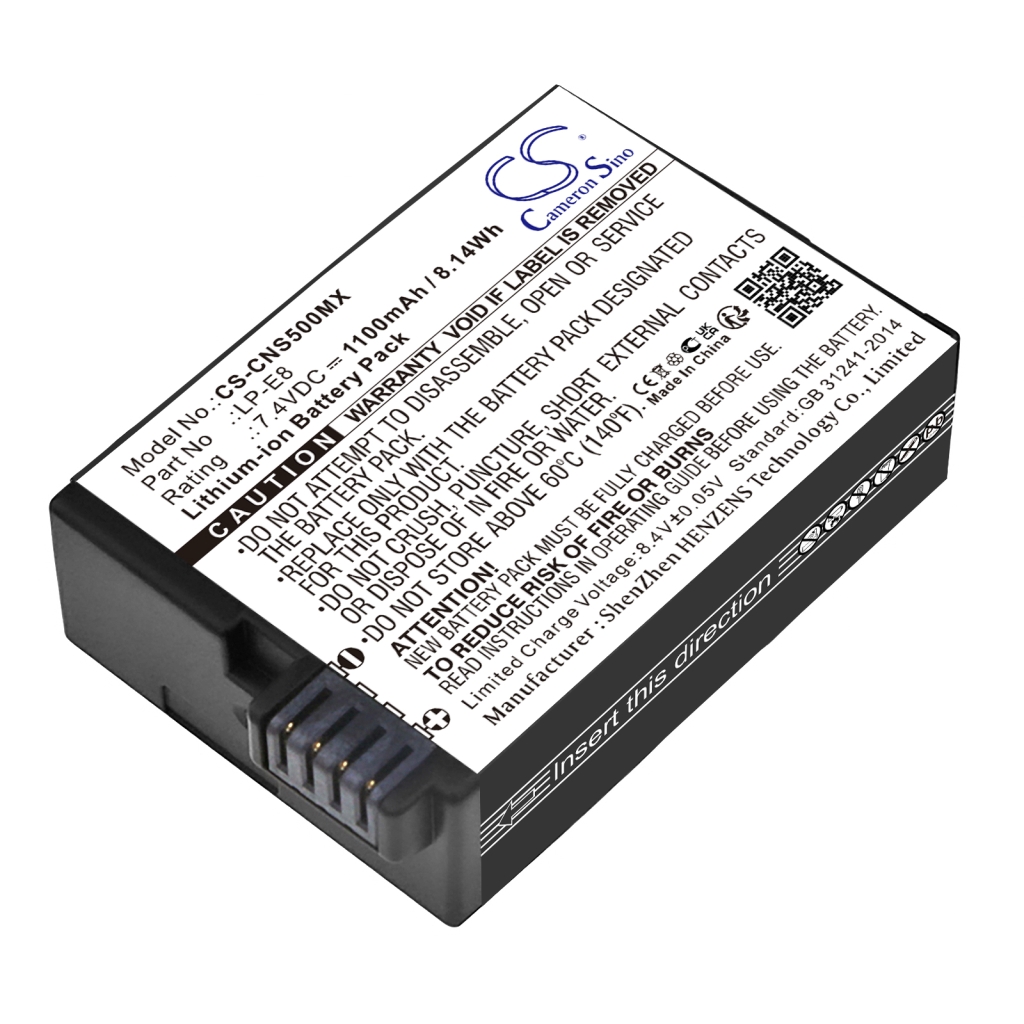 Camera Battery Canon EOS Rebel T3i