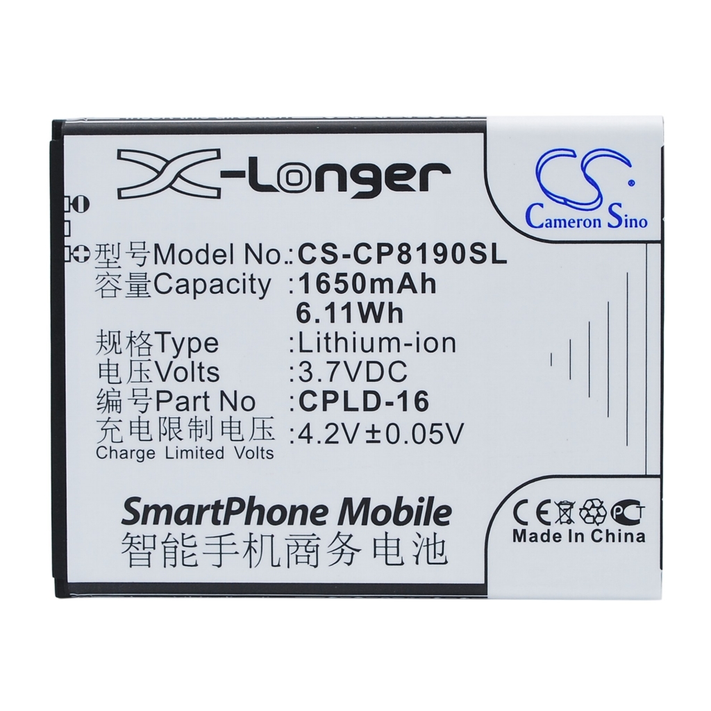 Baterija združljivo z Coolpad CS-CP8190SL