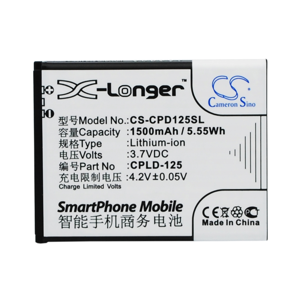 Baterija za mobilni telefon Coolpad CS-CPD125SL