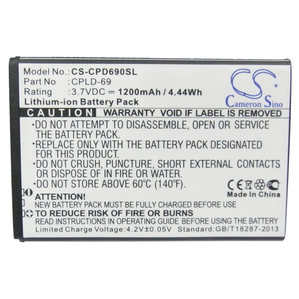 Baterija za mobilni telefon Coolpad CS-CPD690SL