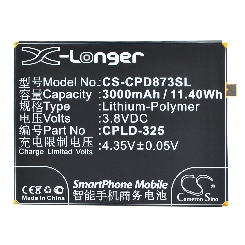 Battery for Coolpad 8731L