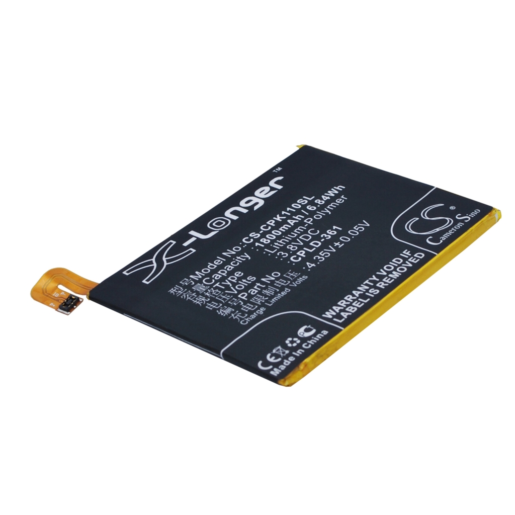 Kompatibilna zamenjava baterije za Coolpad CPLD-361