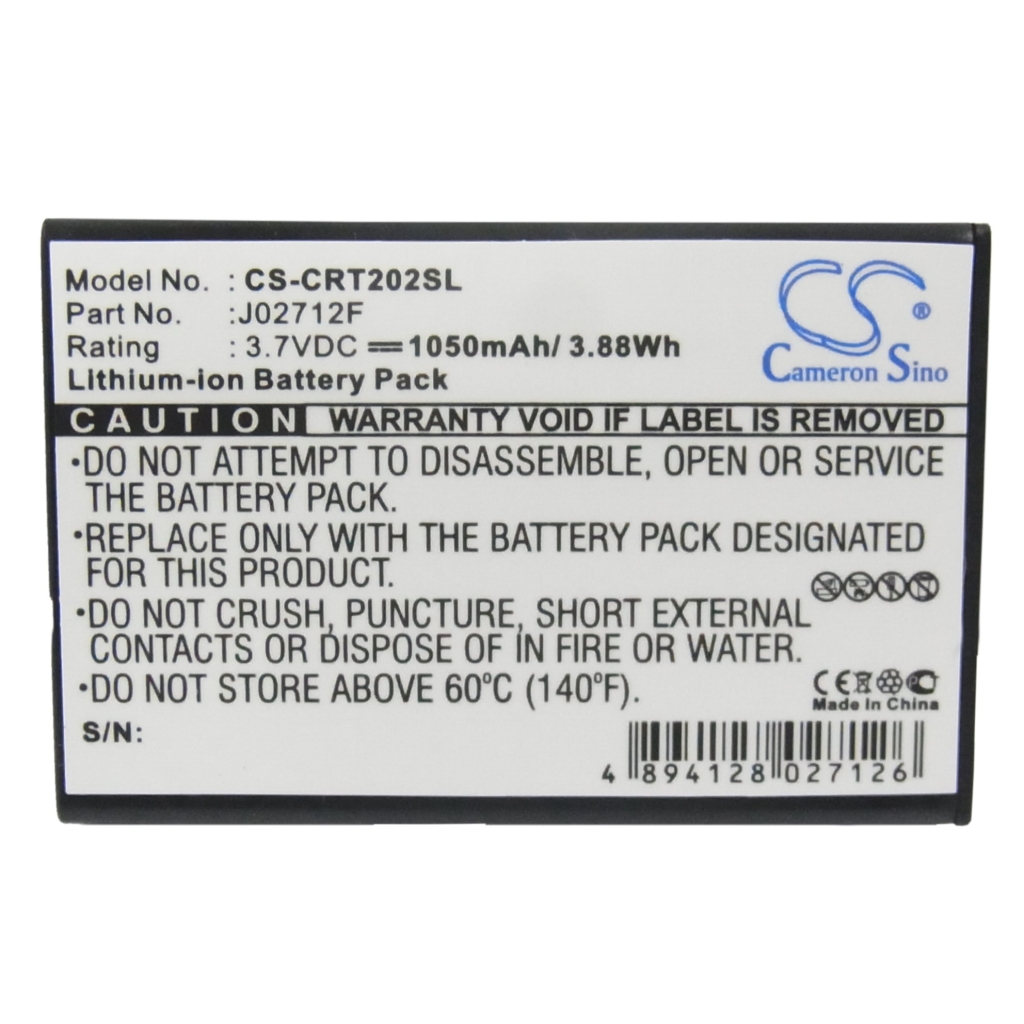 Baterija za MP3, MP4, PMP Creative CS-CRT202SL