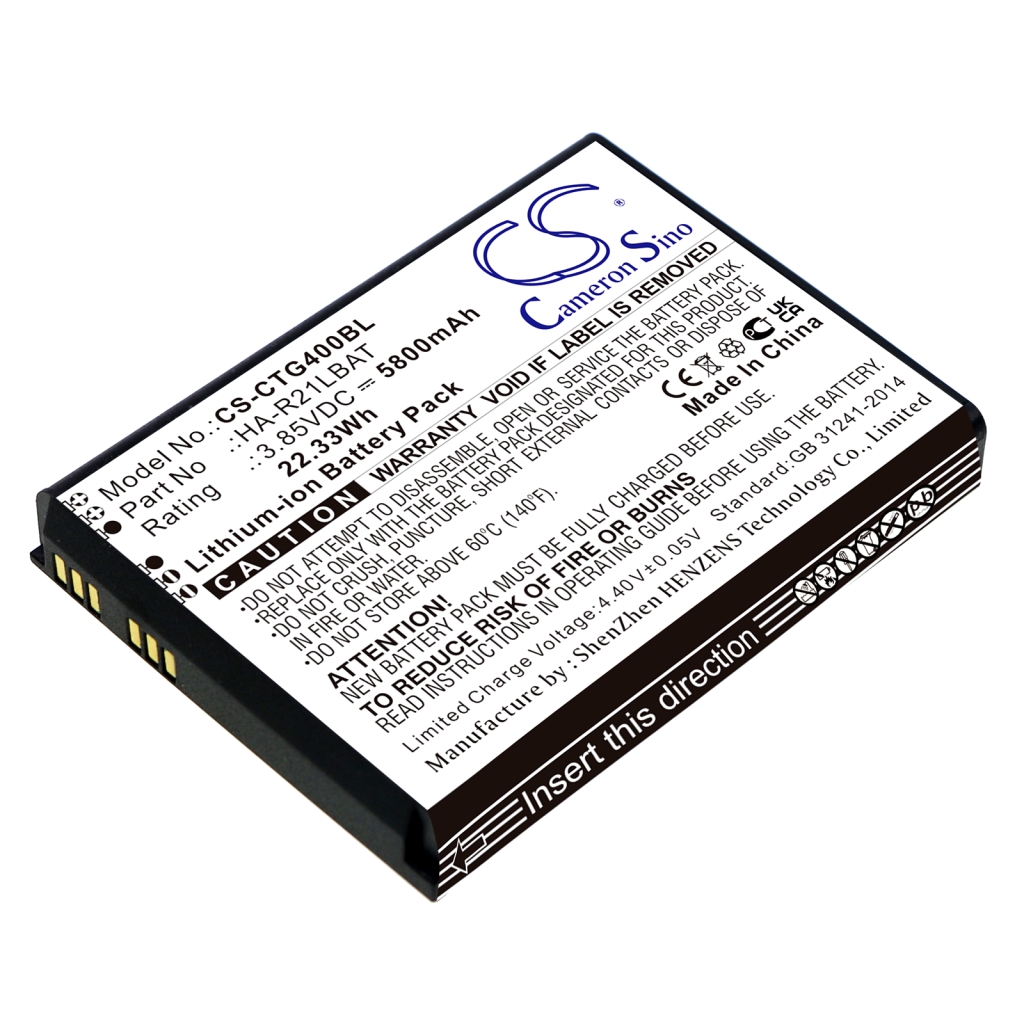 Baterija za čitalce, skenerje Casio CS-CTG400BL