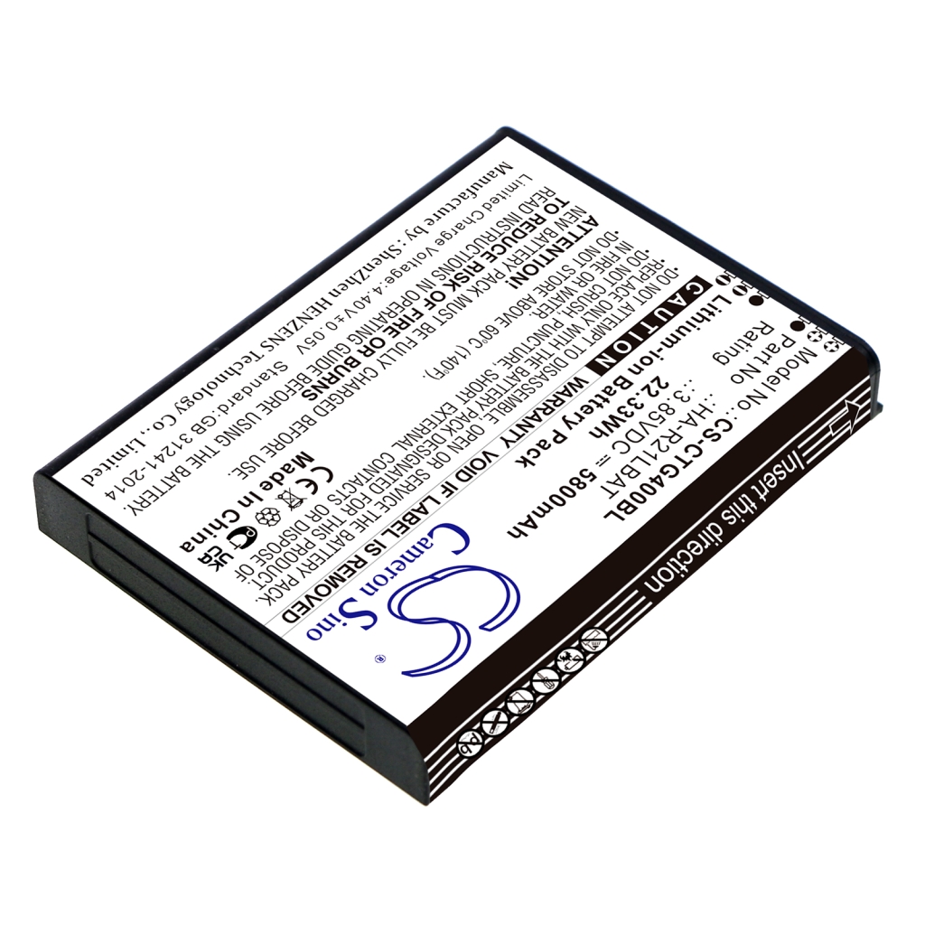 Baterija za čitalce, skenerje Casio CS-CTG400BL