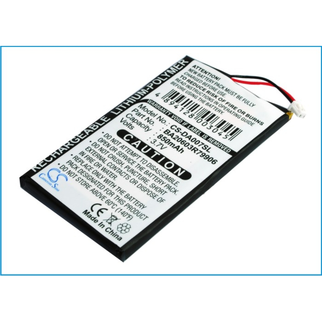 Baterija za MP3, MP4, PMP Creative CS-DA007SL