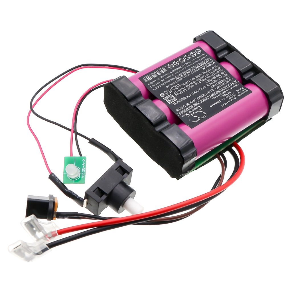 Compatible battery replacement for Dirt Devil BY001