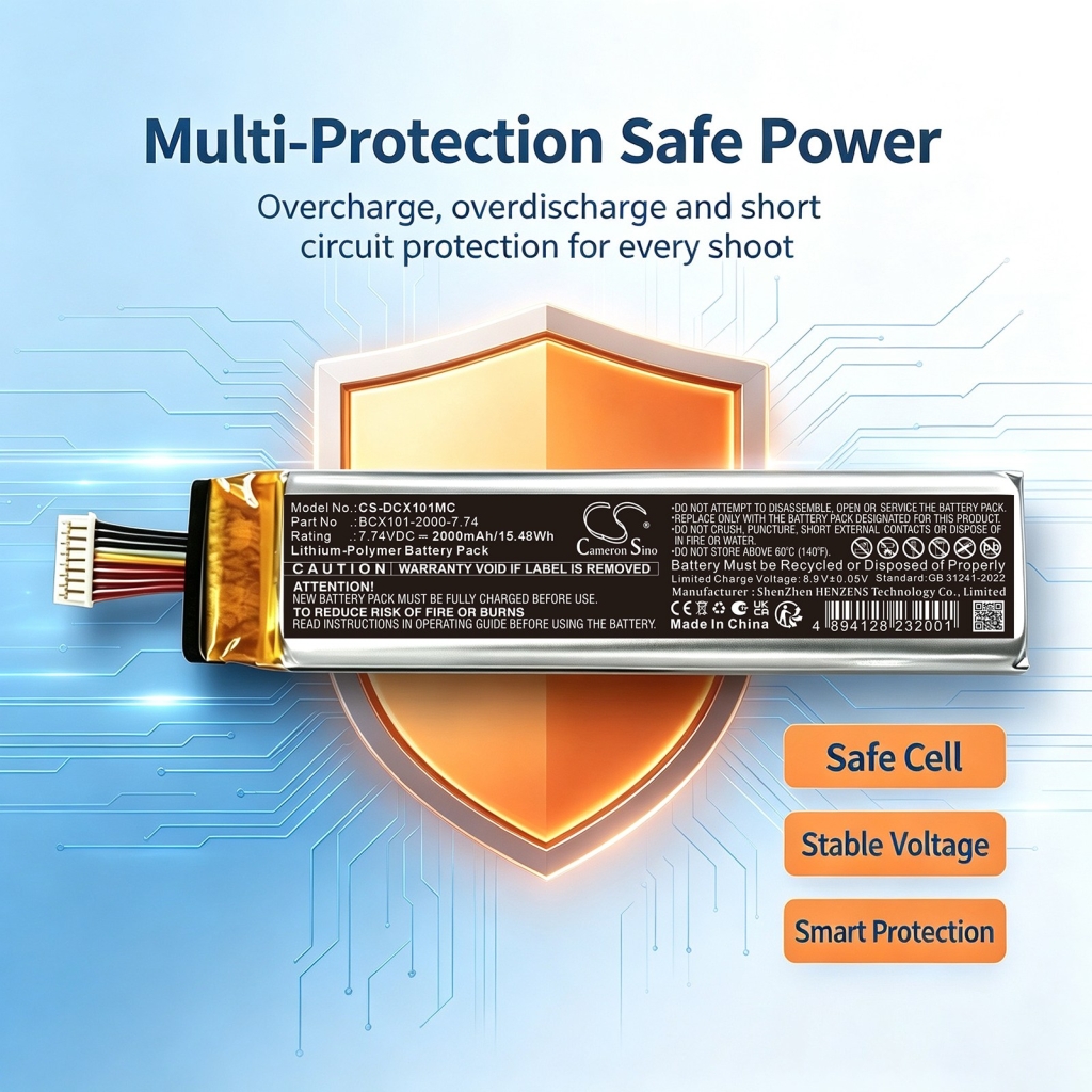 Battery compatible with Dji