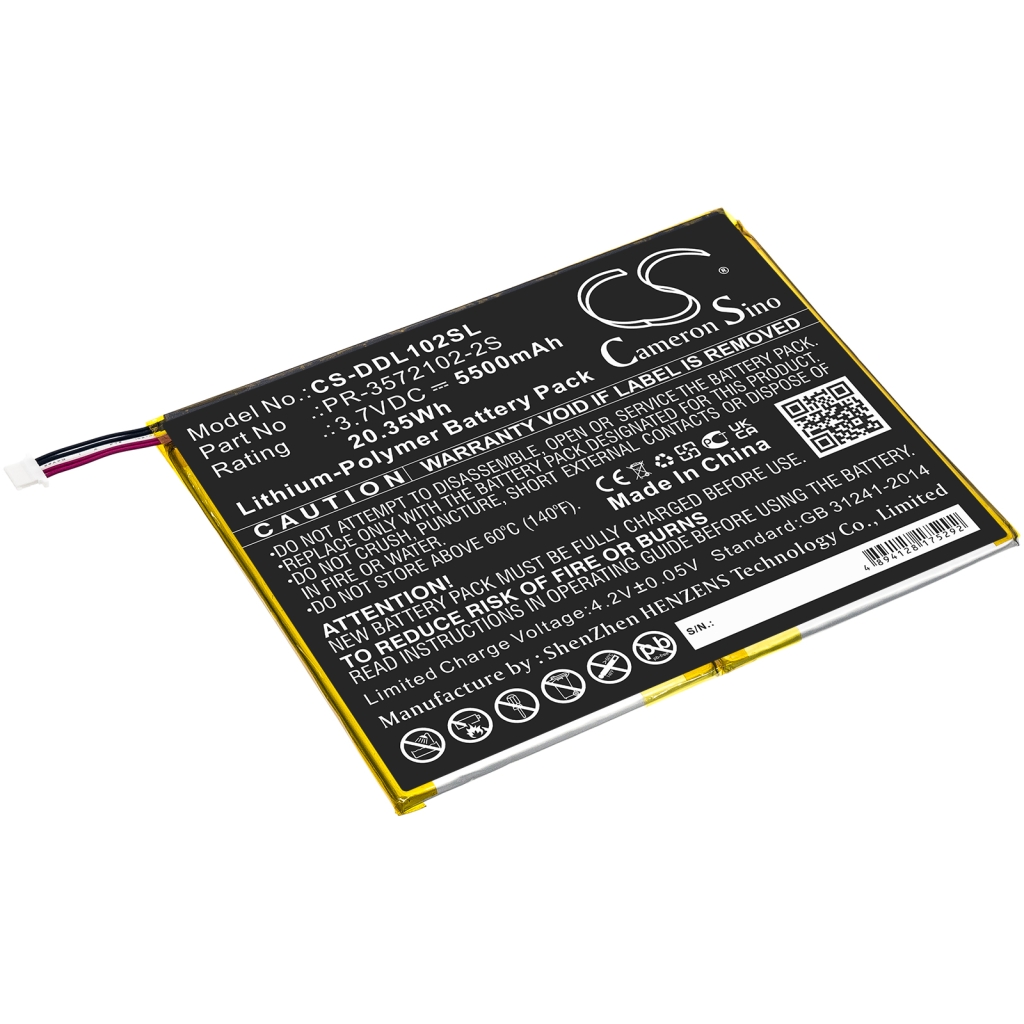 Baterija za tablični računalnik Digiland DL1028W (CS-DDL102SL)