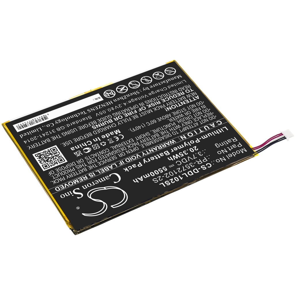 Baterija za tablični računalnik Digiland DL1028W (CS-DDL102SL)