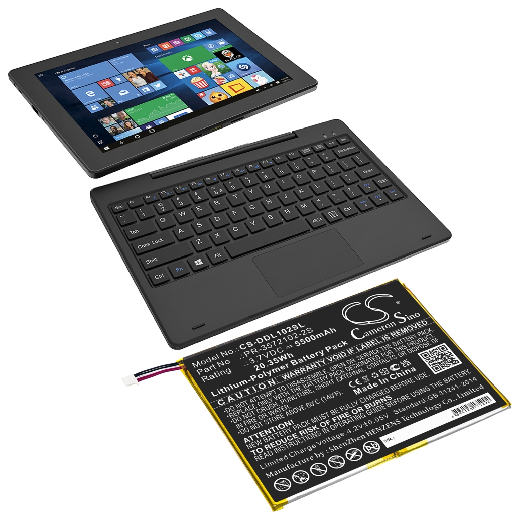 Baterija za tablični računalnik Digiland DL1028W (CS-DDL102SL)