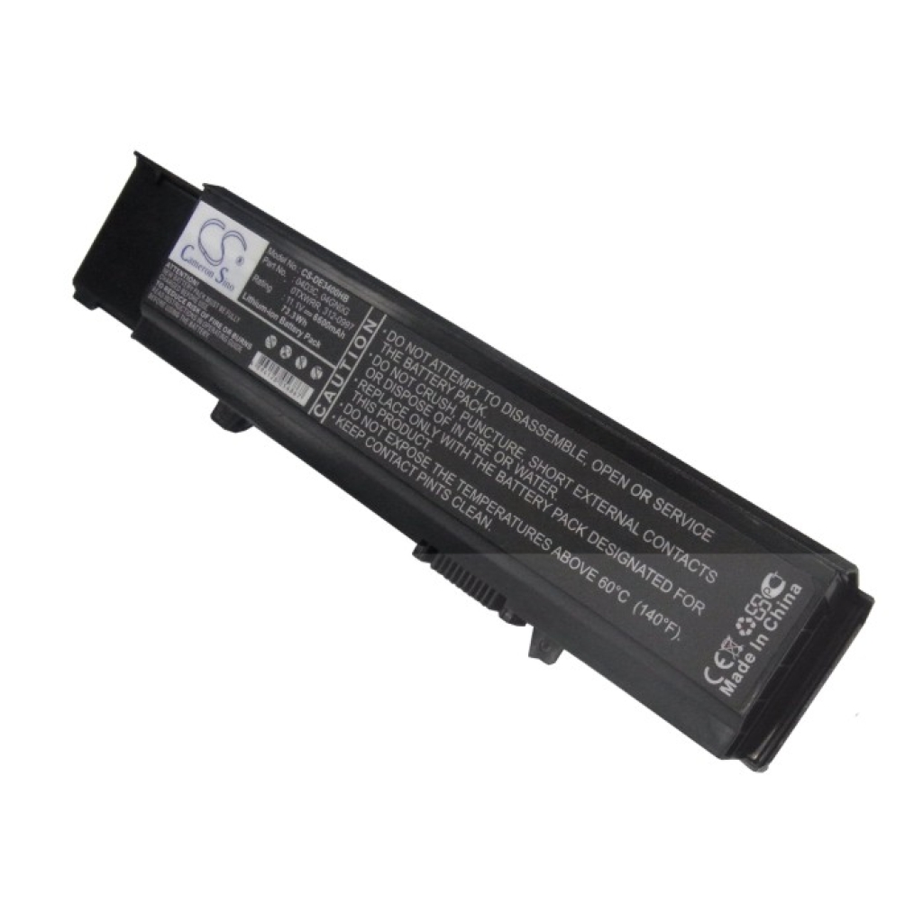 Cameron Sino CS-DE3400HB 11.1V 6800mAh Li-ion battery Dell label