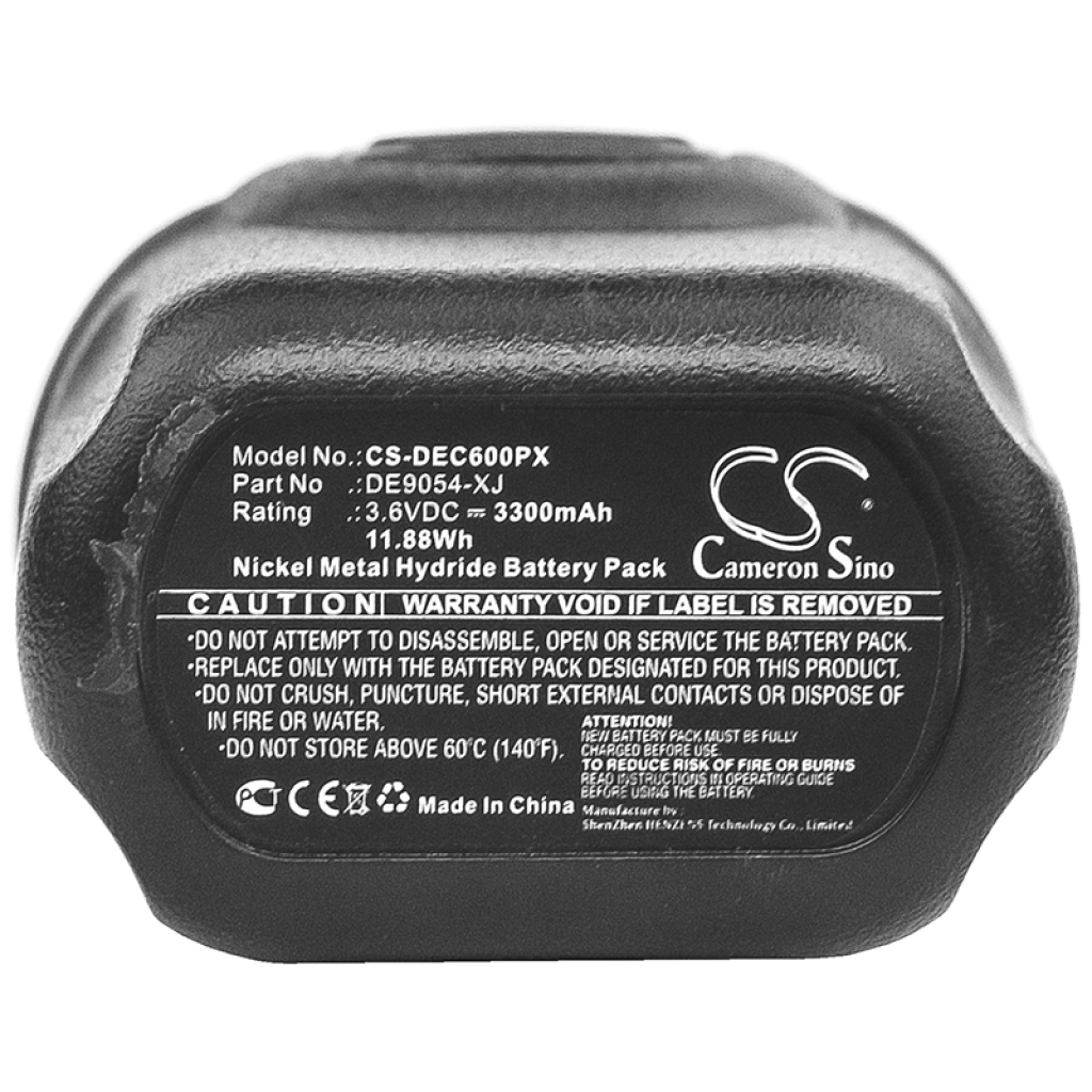 Kompatibilna zamenjava baterije za DeWalt DE9054,DE9054-XJ